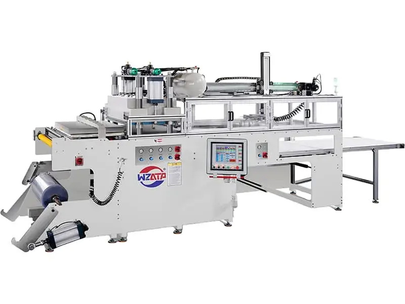 Single-Station-Plastic-Thermoforming-Machine